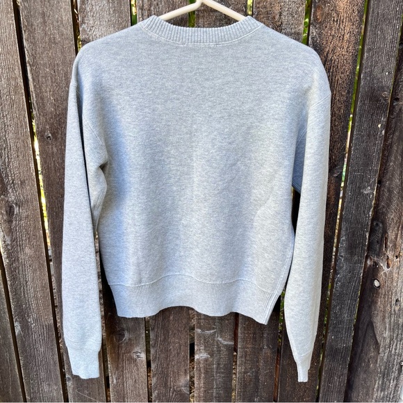 Everlane Wm’s The Cotton-Merino Sweatshirt Sweater In Heathered Gray NWOT Sz XS - Picture 2 of 12
